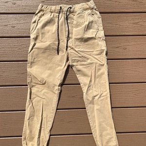 Khaki Joggers
